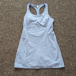 Sweaty Betty Light Blue Racerback Mini Dress